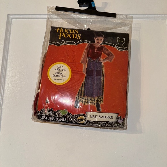 Mary Sanderson Hocus Pocus Kids Costume Large NWT - Picture 3 of 4
